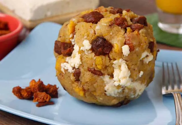 Bolón de verde